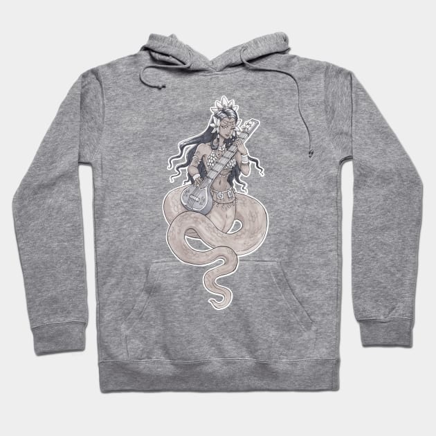 Sitar Naga Hoodie by JadedSketch